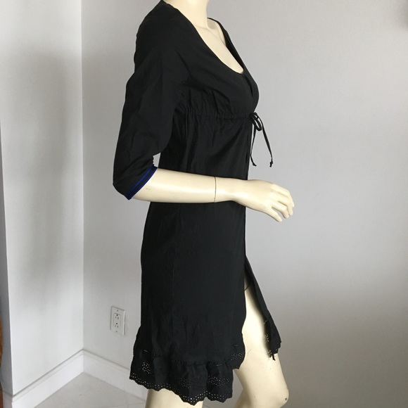 90s Miu miu quarter sleeve hook and eye closure baby doll dress - Picture 8 of 11